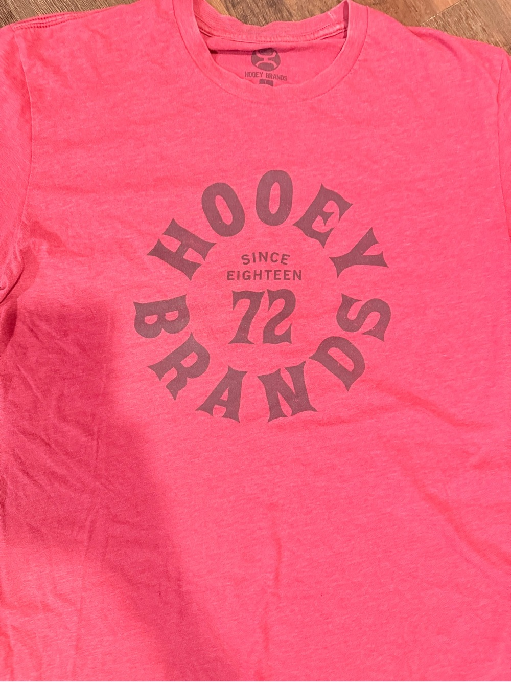 Hooey Pink Short Sleeve Graphic Tee